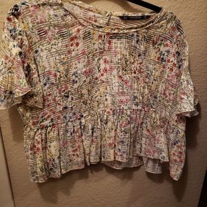 Floral Crop Top